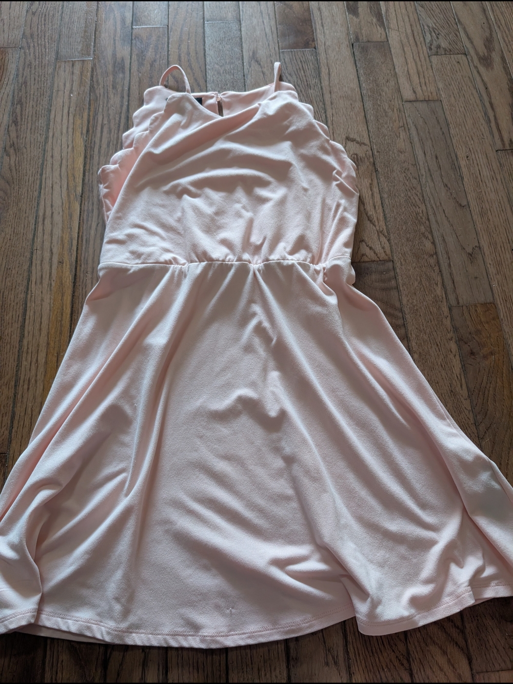 Amy Byer Pale Pink Sleeveless Dress